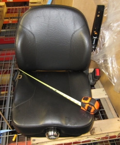 Genie Lift Part # 218102GT - SEAT ASSY, SUSPENSION, RECLINE, EA
