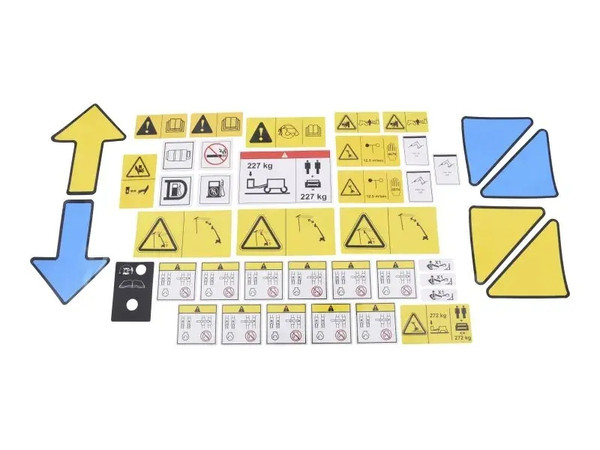 JLG Part # GN102533 | GN-DECAL KIT,SYMBOL, S80/85, EA