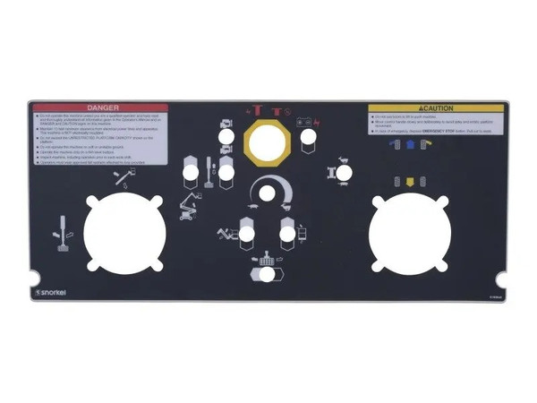 JLG Part # SN0180845 | SN-DECAL, CONTROL BOX, EA