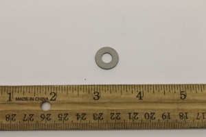 Genie Lift Part # 1256125GT - WASHER,FLAT,#12,SAE,HRD,ZAG, EA
