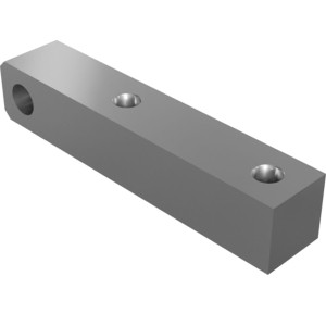 Genie Lift Part # 1256394GT - MACHINED,HINGE,1X1X5.25,0.5 PIN, EA