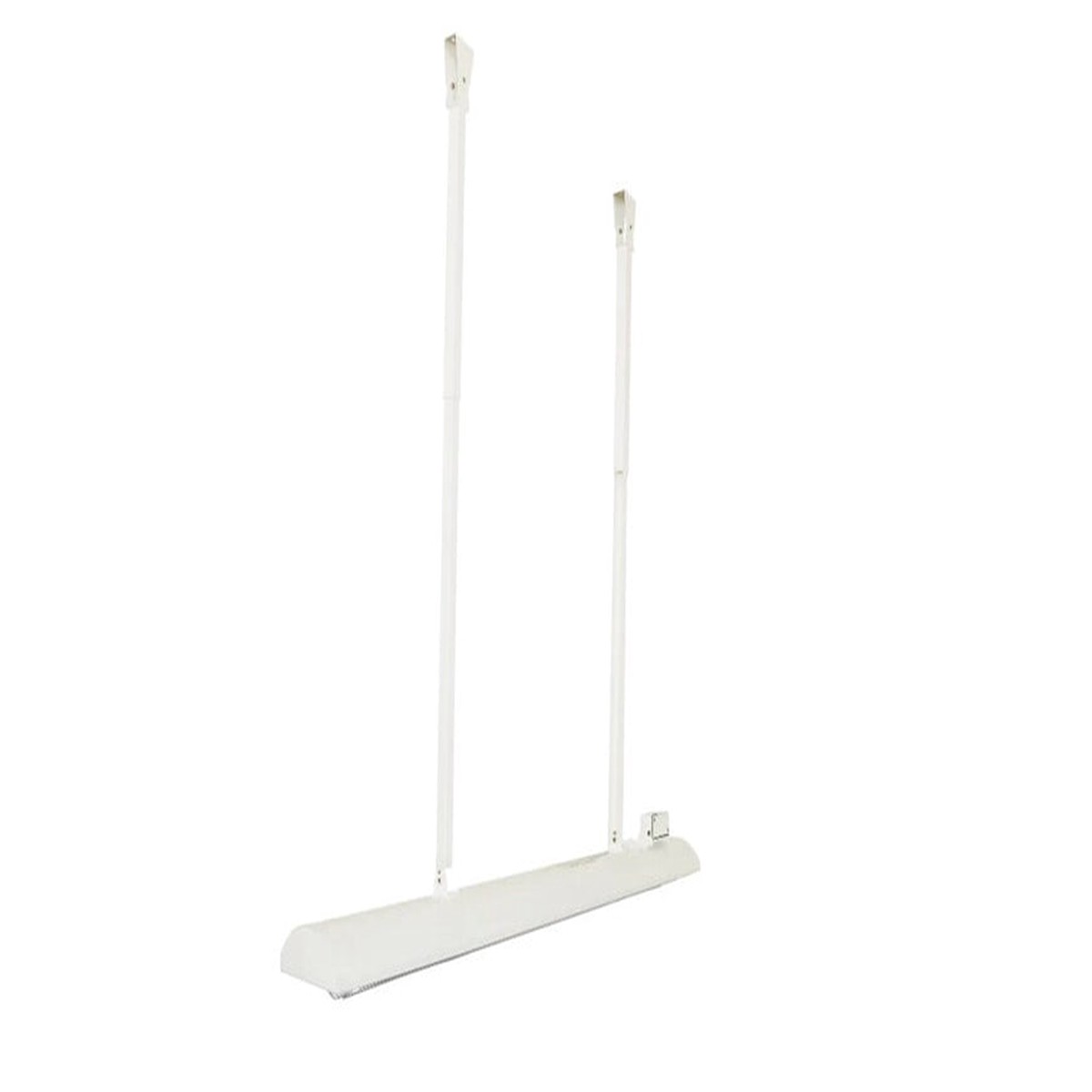 Infratech Drop Mount Extension Pole, Up to 6', White | 13 1246WH