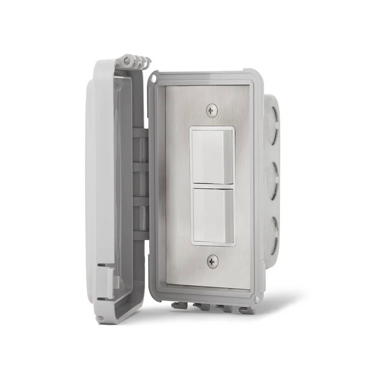Infratech Single Duplex Switch Flush Mount & Gang Box | 14 4310