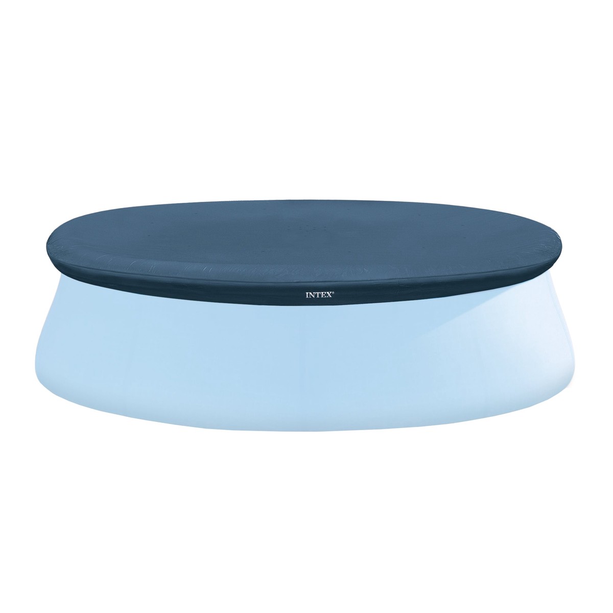 Intex 10 Foot Easy Set Round Above Ground Swimming Pool Debris Vinyl Cover, Blue