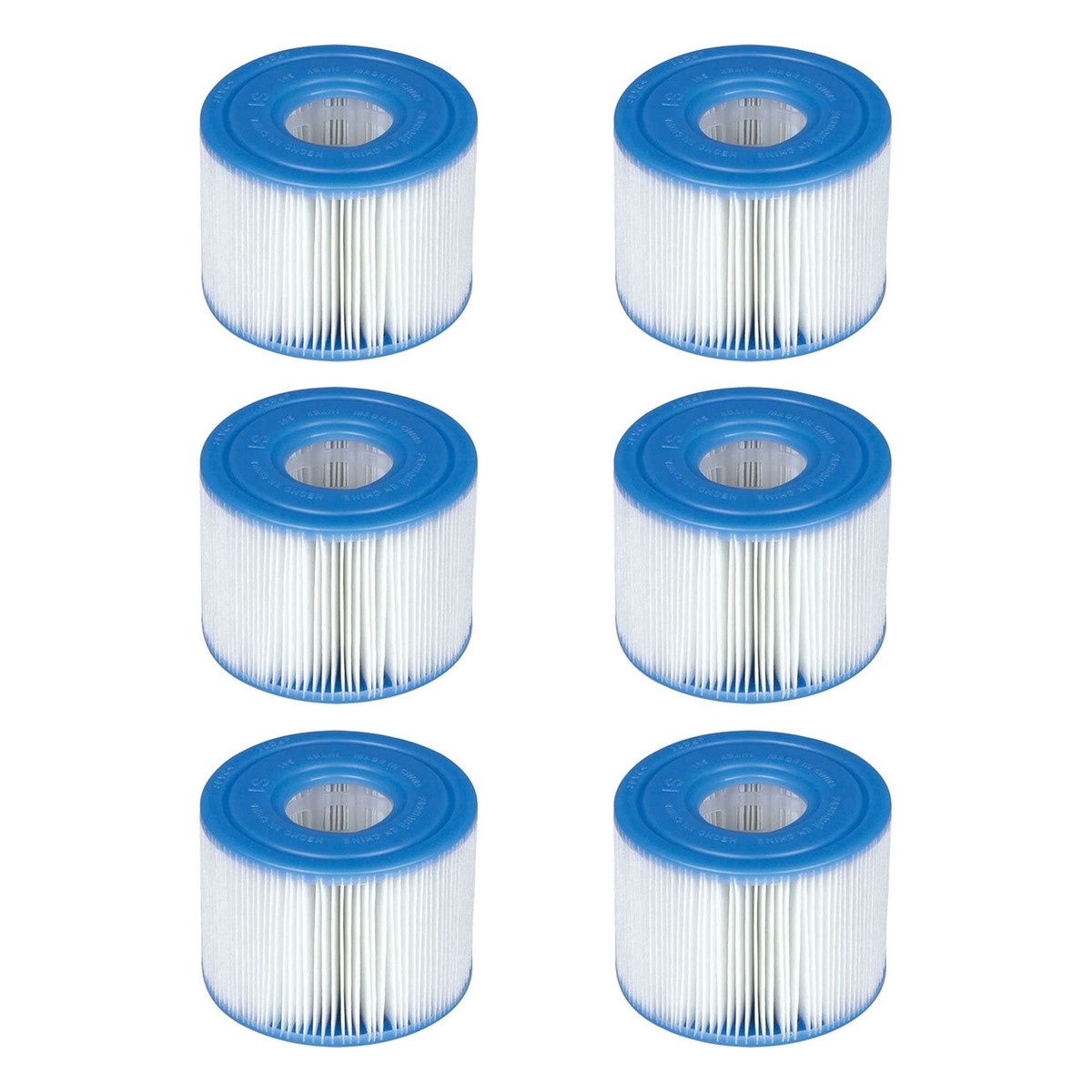 Intex 29001E PureSpa Type S1 Easy Set Pool Filter Cartridges (6 Filters)