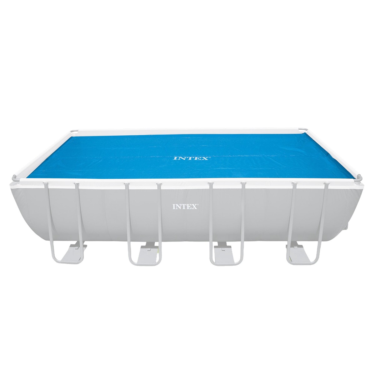 Intex Solar Pool Cover for 18' x 9' Rectangular Frame Swimming Pools, Cover Only