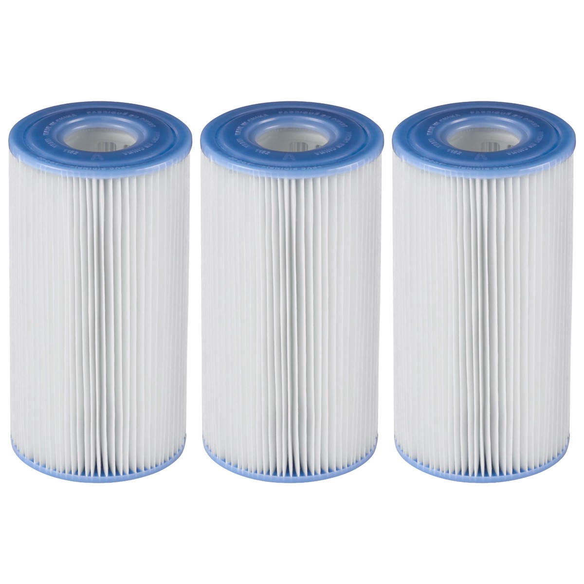 Intex Swimming Pool Easy Set Type A Replacement Filter Pump Cartridge (3 Pack)