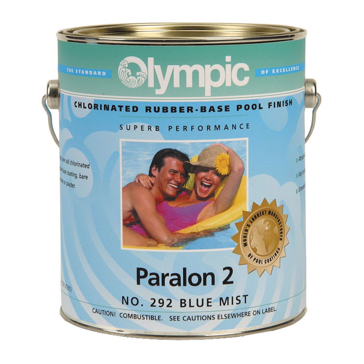 Kelley Technical Coatings Olympic Paralon 6 Premium Paint Coating, Black | 297G