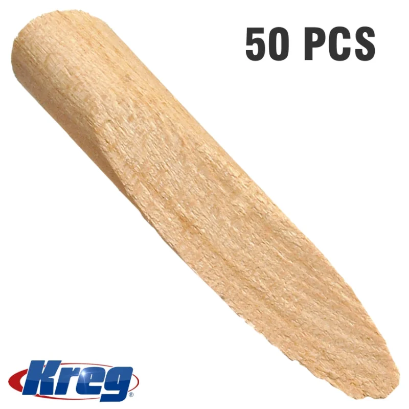 KREG MAPLE WOOEDN PLUGS 50PC