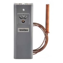 Resideo L4008B1013 Remote Bulb Aquastat SPST 5-1/2' Capillary 100°F-240°F