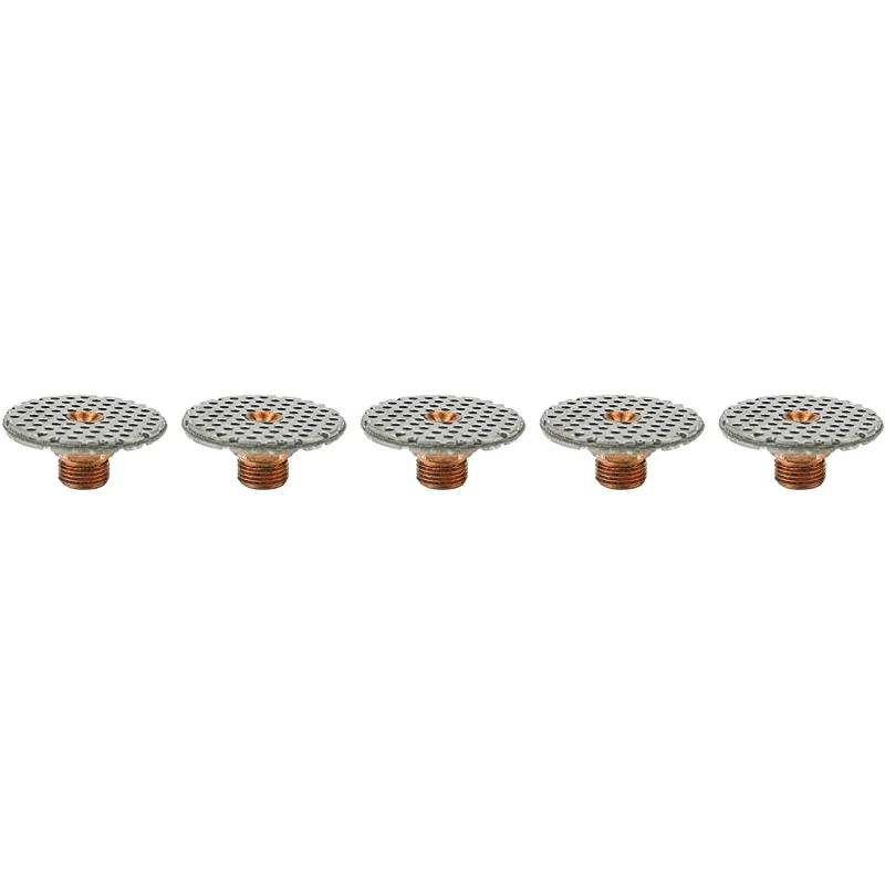Large Diameter Tungsten adapter for 9, 20, 17, 18 & 26 Series TIG Torches with Fused Quartz Argon-Saving Configuration