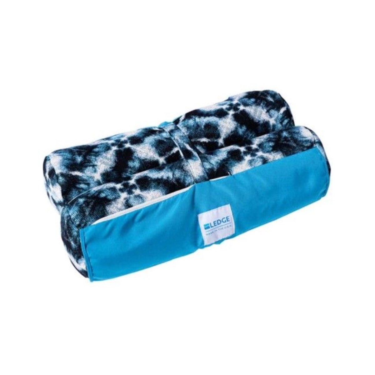Ledge Lounger Laze Pool Hammock, Shibori Blue | LL-LZ-HM-SHB