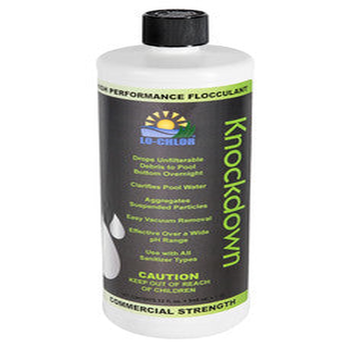 Lo-Chlor Knockdown Flocculant, 1 qt, 12-Pack | KD009-12