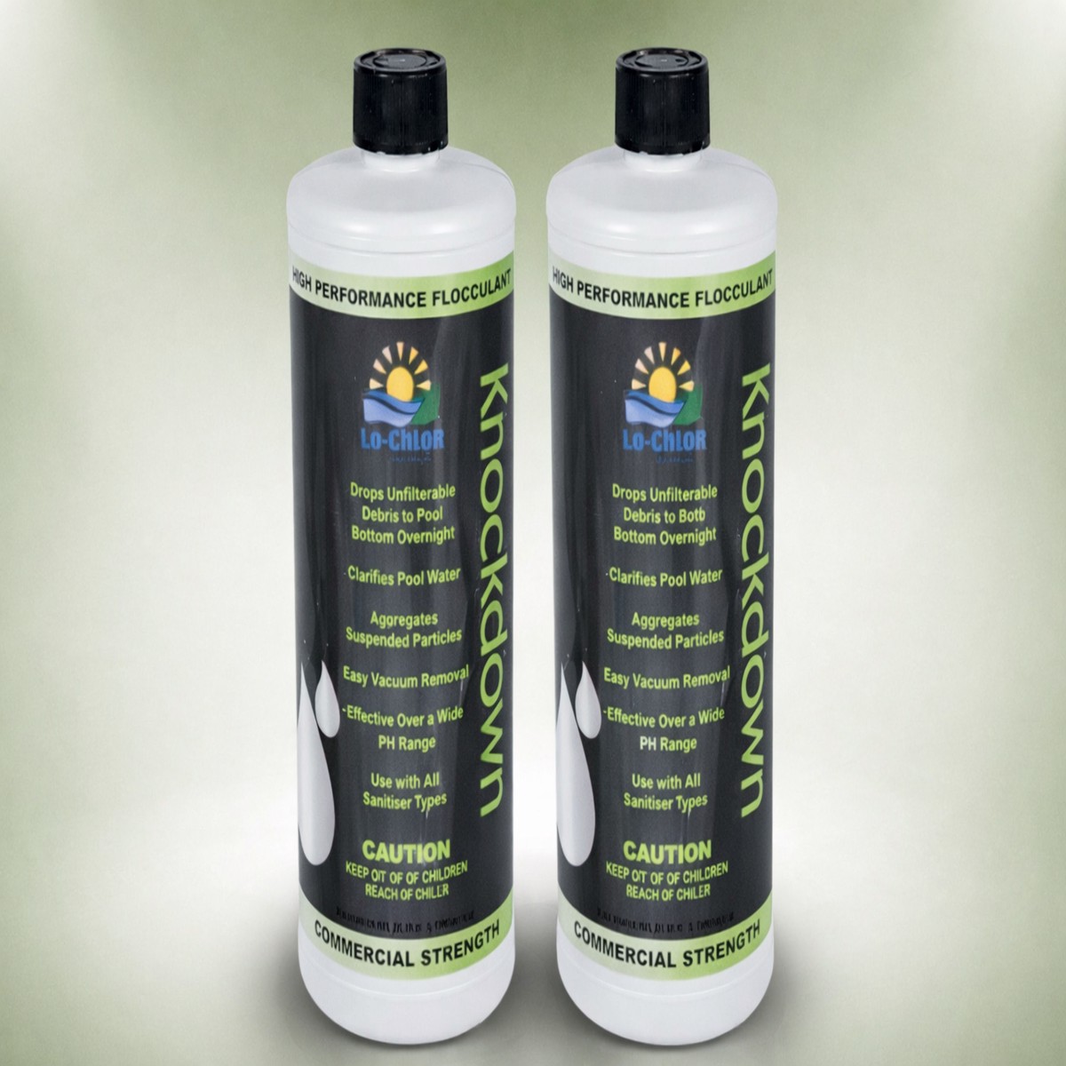 Lo-Chlor Knockdown Flocculant, 1 qt, 2-Pack | KD009-2