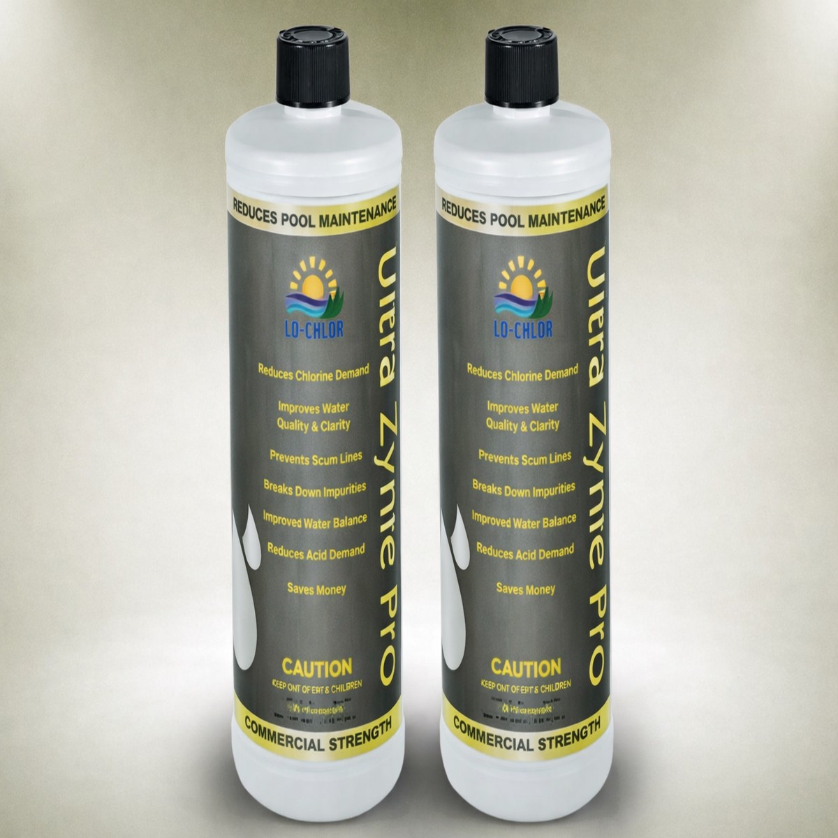Lo-Chlor Ultra Zyme Pro Concentrated Enzyme, 1 qt, 2-Pack | UZP111-2