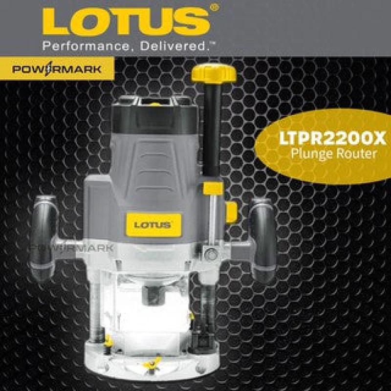 LOTUS LTPR2200X Plunge Router 2200W