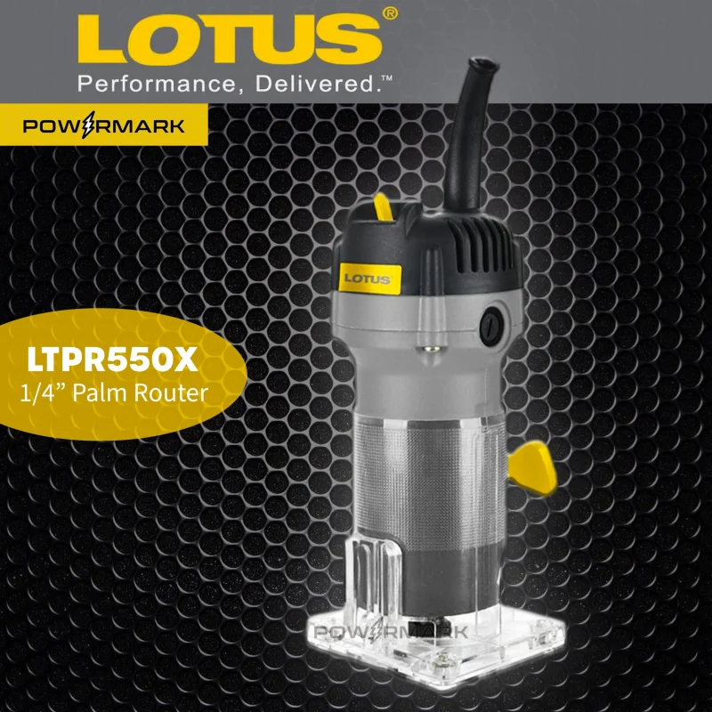 LOTUS LTPR550X Palm Router 550W 1/4″