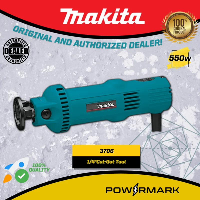 MAKITA 3706 Cut-Out Tool 550W (1/4)