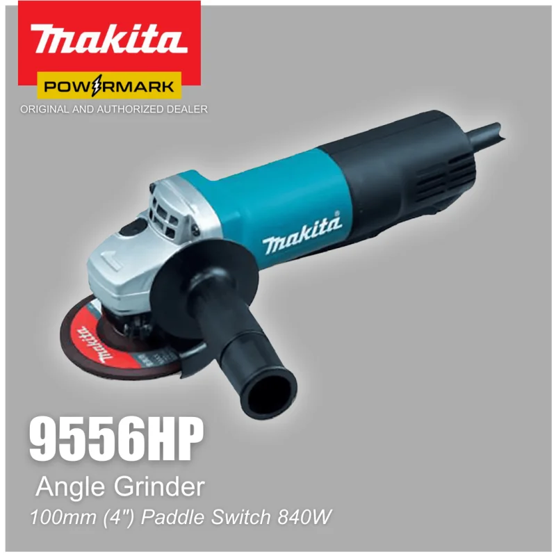 MAKITA 9556HP Angle Grinder, Paddle Switch 840W (4)