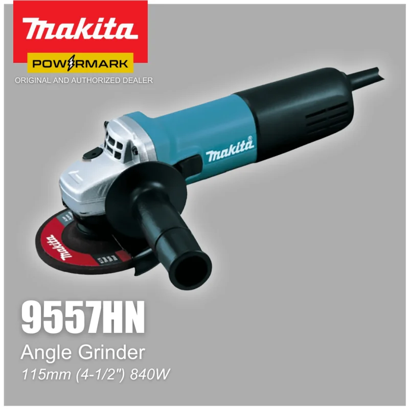 MAKITA 9557HN Angle Grinder 840W (4-1/2″)