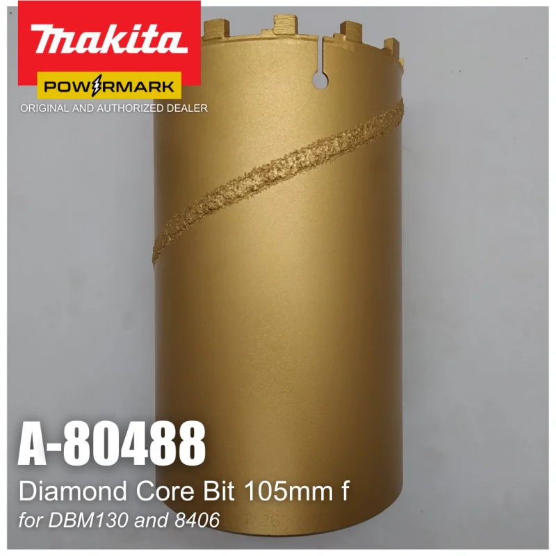 MAKITA A-80488 Diamond Core Bit 105mm for DBM130 and 8406