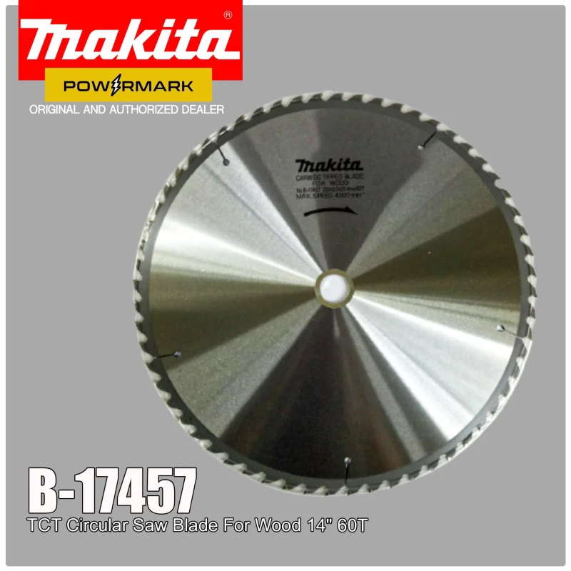 MAKITA B-17457 TCT Circular Saw Blade For Wood 14″ 60T