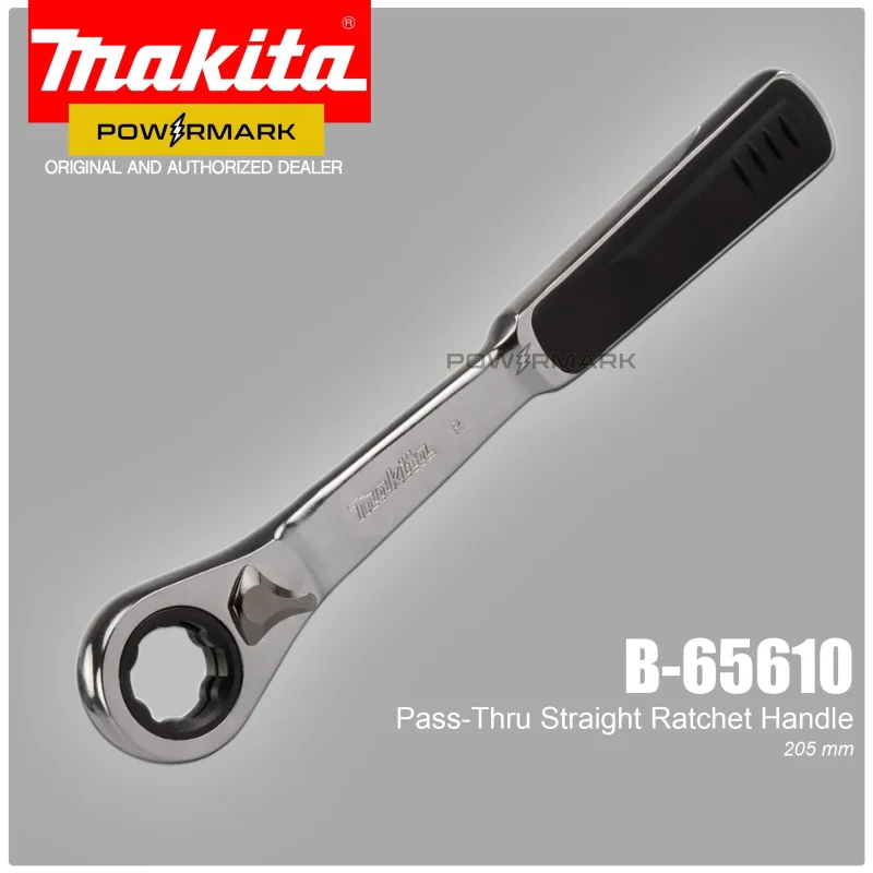 MAKITA B-65610 Pass-Thru Straight Ratchet Handle