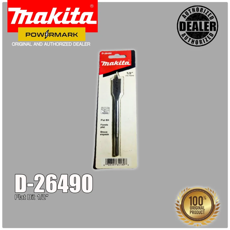 MAKITA D-26490 Flat Bit 1/2