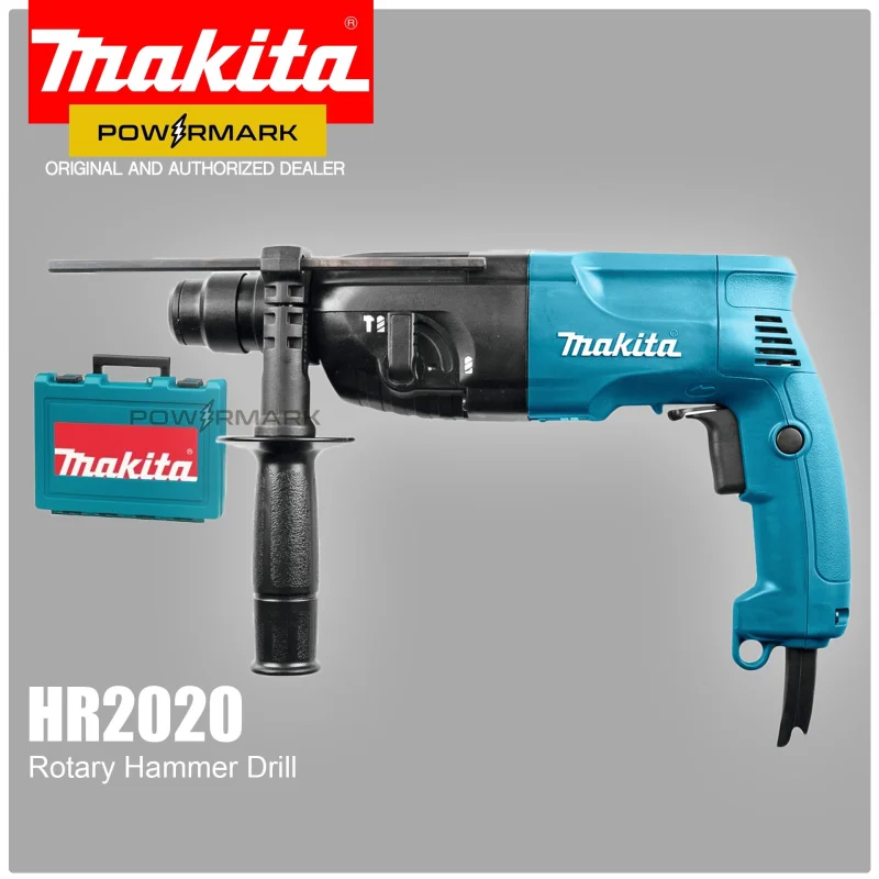 MAKITA HR2020 2.2 J Rotary Hammer 710W (1.62 ftlbs)
