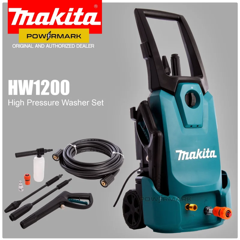 MAKITA HW1200 High Pressure Washer w/ Self-Priming Function 1,800W (120 Bar)