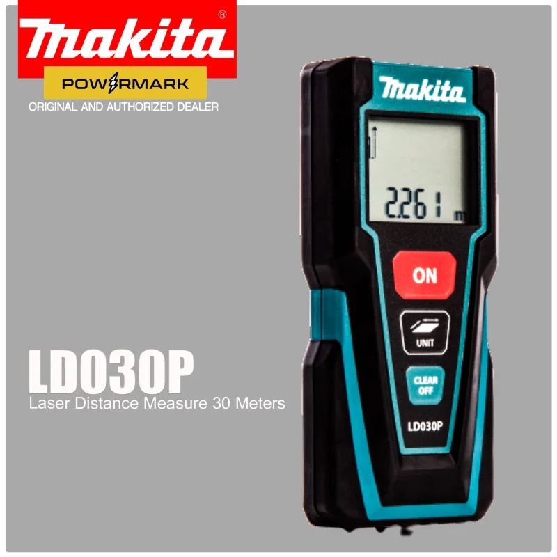 MAKITA LD030P Laser Distance Measure 30 Meters (1.5V x2 AAA Battery)