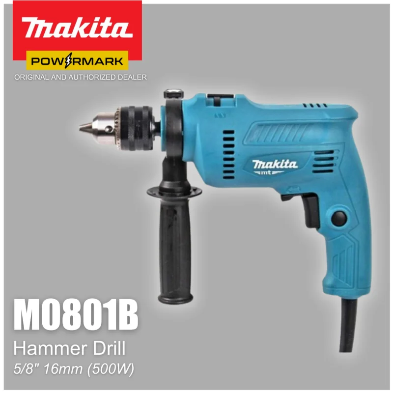 MAKITA M0801B Hammer Drill 500W (5/8) Made in Thailand