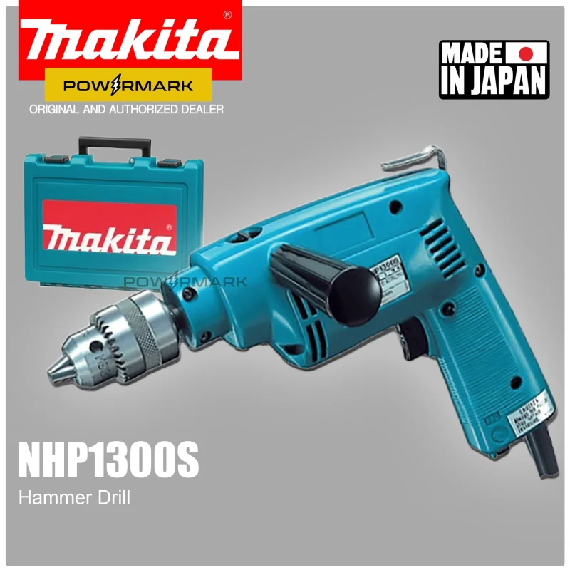 MAKITA NHP1300S Hammer Drill 430W (1/2) Made in Japan