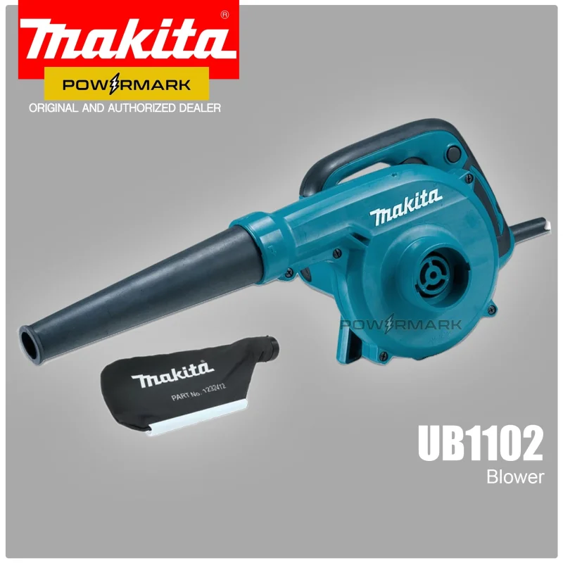 MAKITA UB1102 Blower 4.1 m/min 600W with Dust Bag