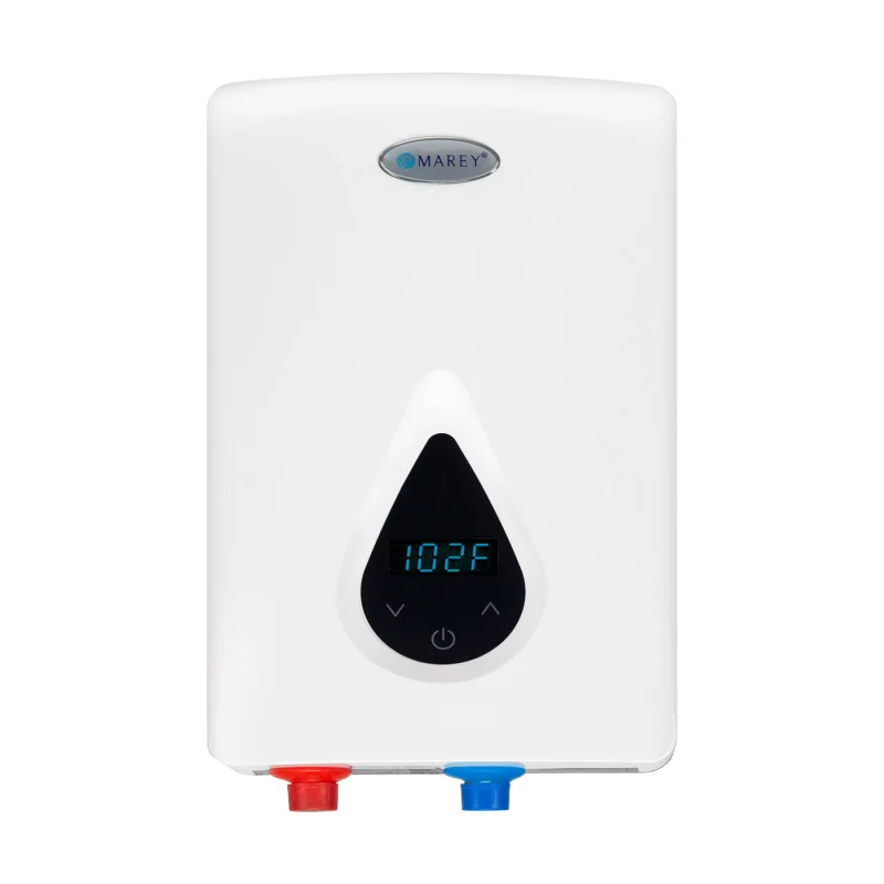 Marey ECO150 – 14.6 kW 3.5 GPM ETL Certified 220-Volt Tankless Electric Water Heater
