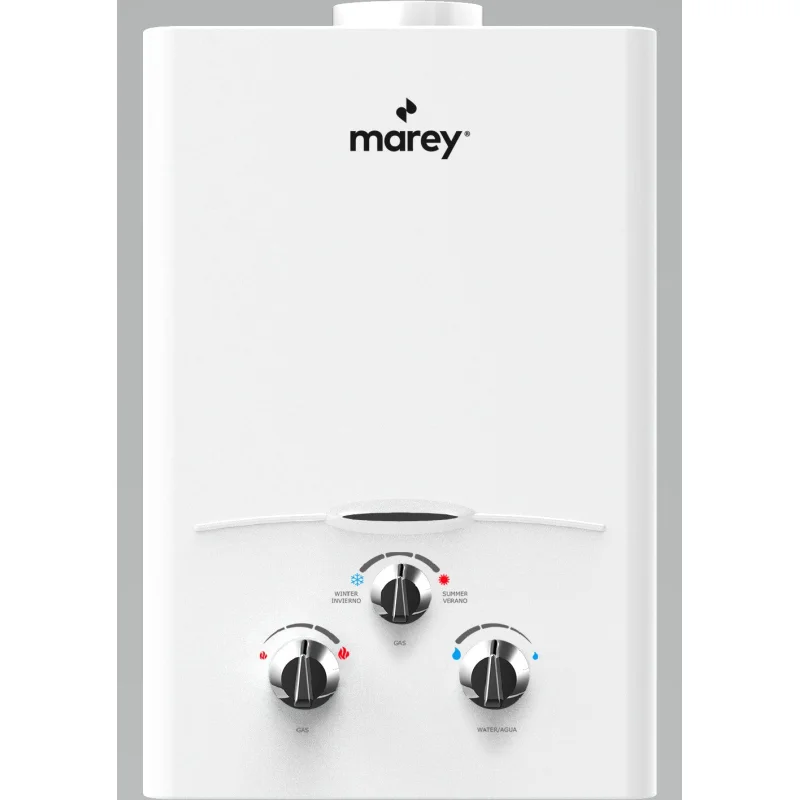 Marey G6FNG 1.58 GPM, 34,120 BTU’s NaturalGas Flow Activated Gas Tankless Water Heater