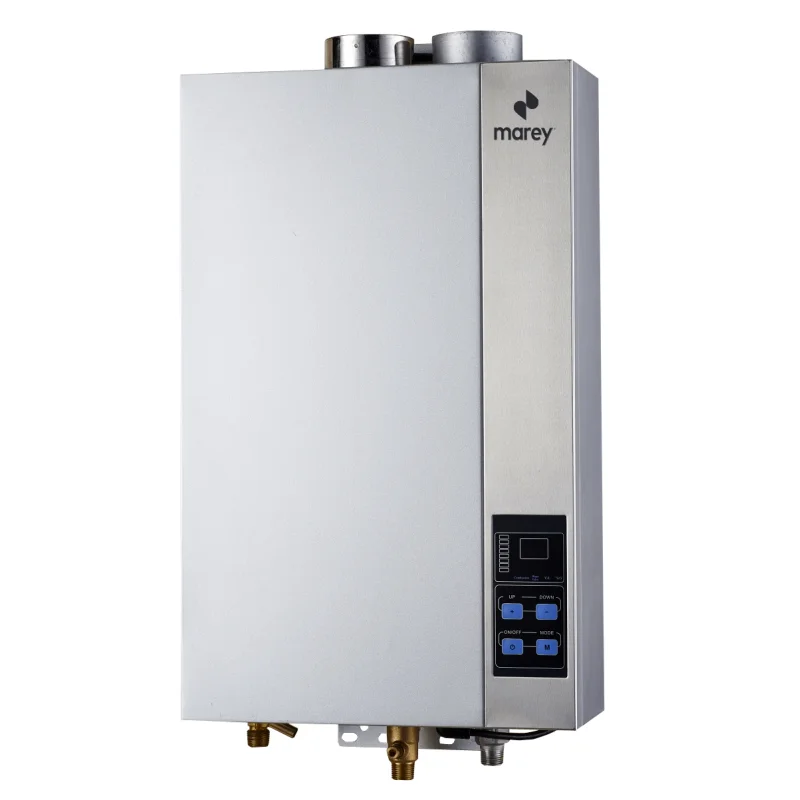 Marey GA14CSALPHigh Efficiency,CSA Certified, Residential Multiple Points of Use Liquid Propane Gas Tankless Water Heater