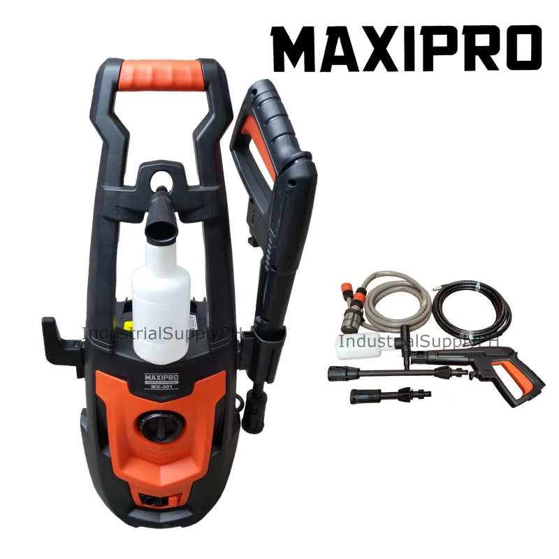 MAXIPRO MX-301 Portable Power Sprayer Pressure Washer (Complete Accessories)