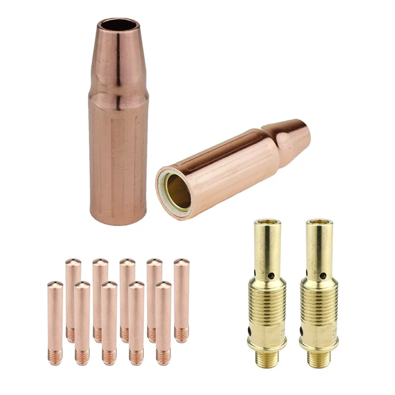 MIG Gun Consumables Kit – Compatible with Lincoln/Magnum 300 & 400 and Tweco #3 & #4-52FN Diffuser – Tip – 23 Nozzle