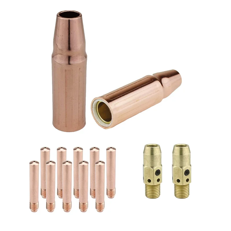 MIG Gun Consumables Kit – Compatible with Lincoln/Magnum 300 & 400 and Tweco #3 & #4-54A Diffuser – Tip – 23 Nozzle