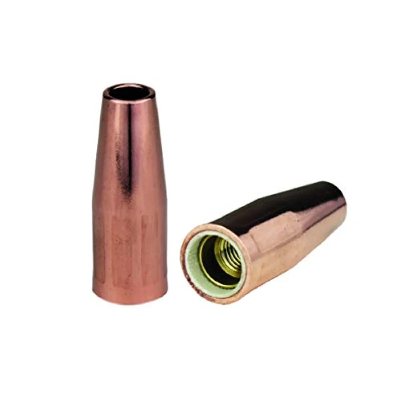 MIG Nozzles – Replacement for Lincoln/Magnum 100L & Tweco Mini #1 Guns – Model: 21 – Threaded – Tapered