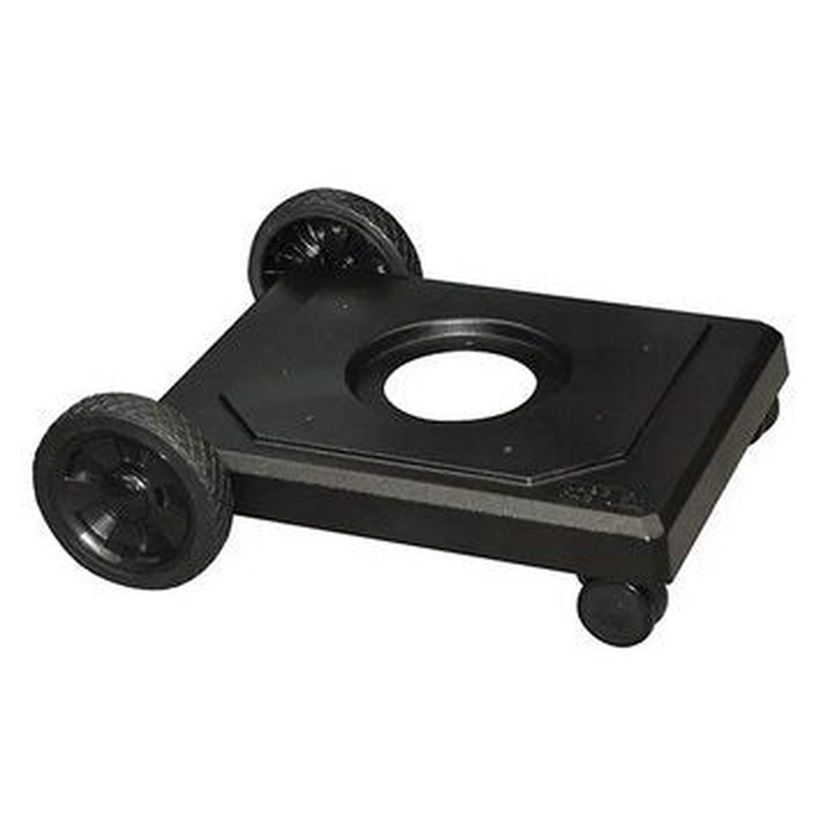Modern Home Products Natural Gas Portable Column Base, with 8" Wheels & Locking Casters | OM-N