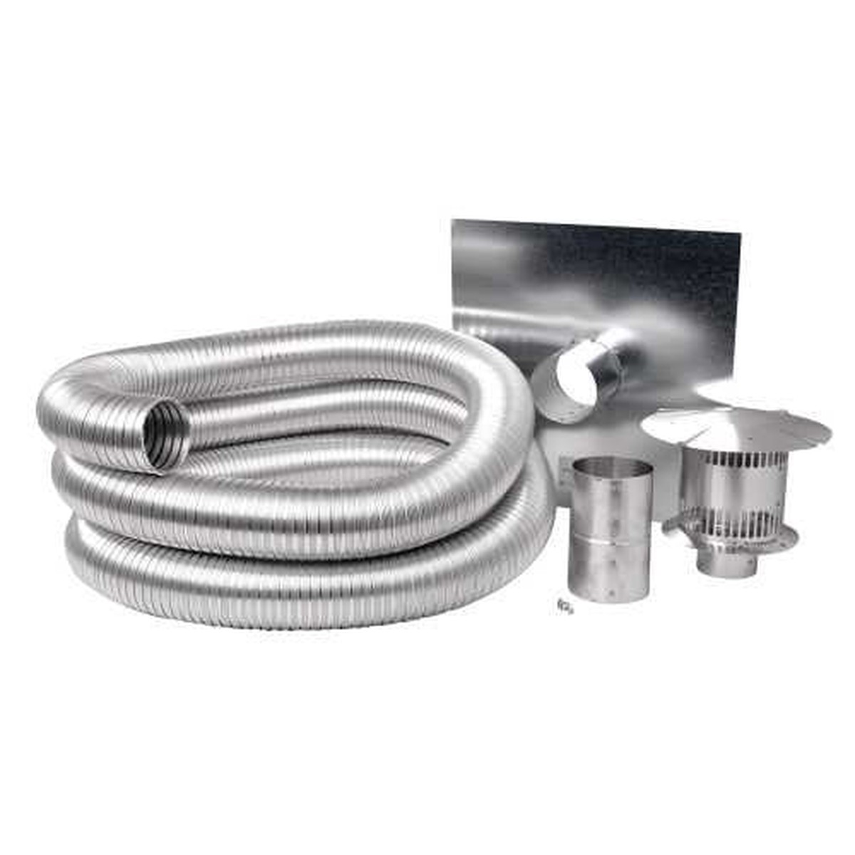 Napoleon Compressed Aluminum Flexible Gas Liner Kit, 20', 3" Diameter | GAKIT320