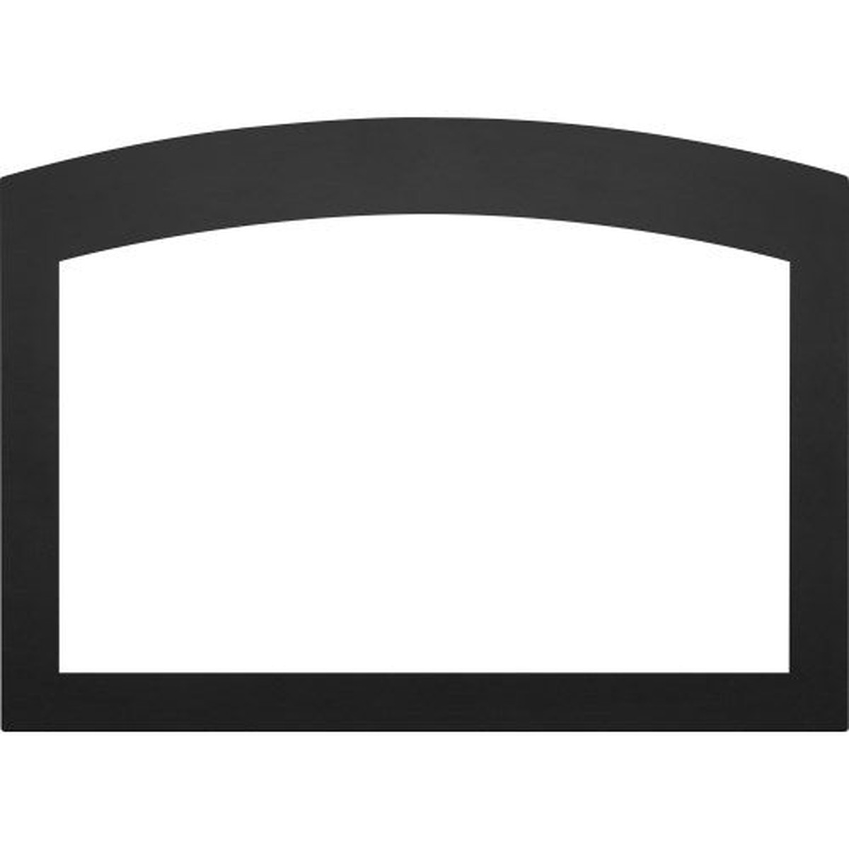 Napoleon Small Arched 4-Sided Faceplate, Black, for Oakville X4 | SABK4F3B4