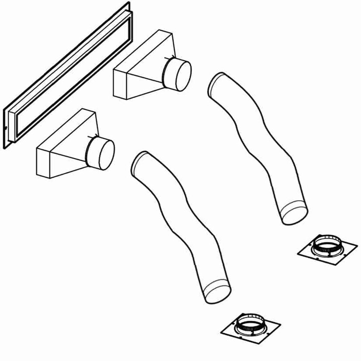 Napoleon Universal Heat Management Kit, Front Grill | UHMF