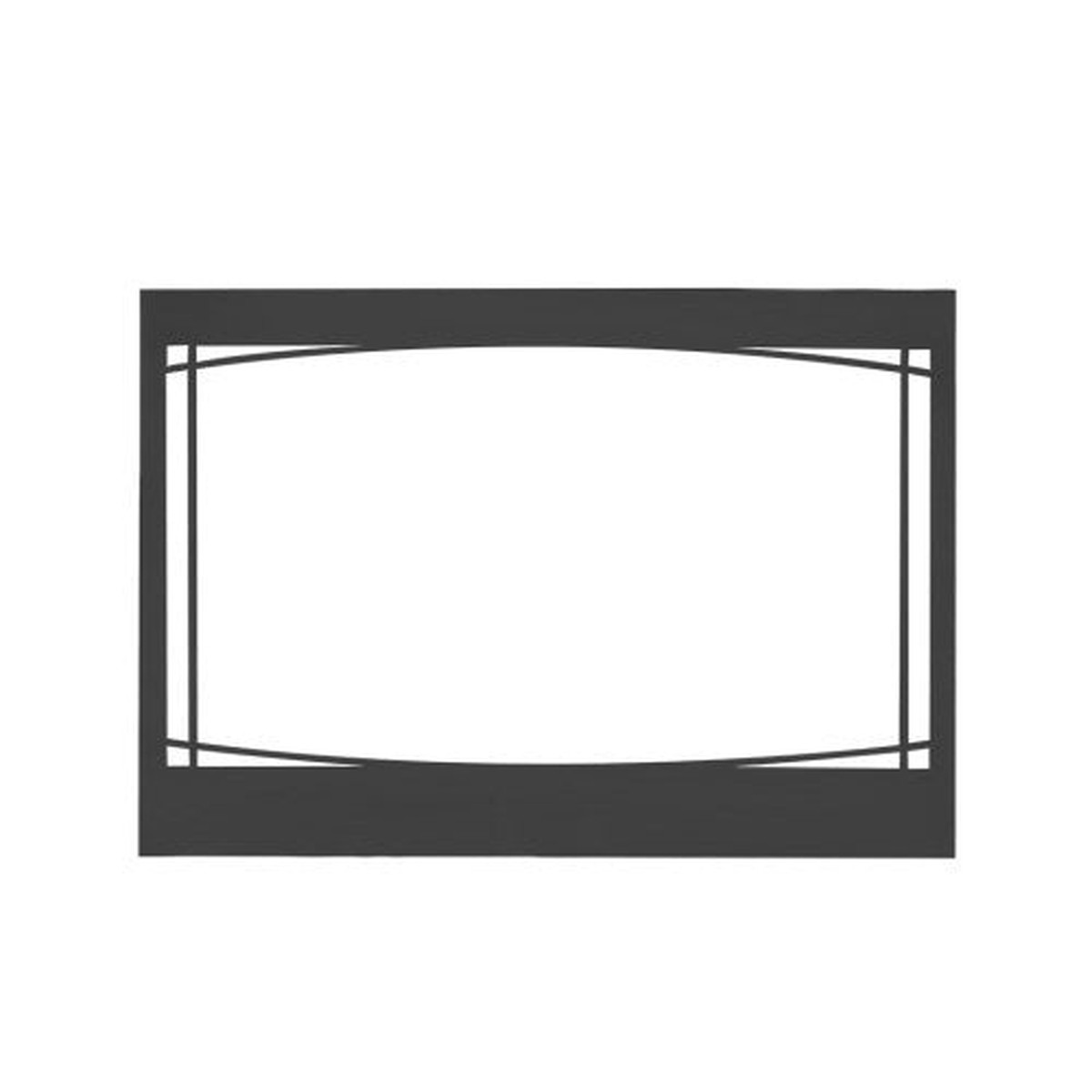 Napoleon Zen Decorative Front, Black | Z46F