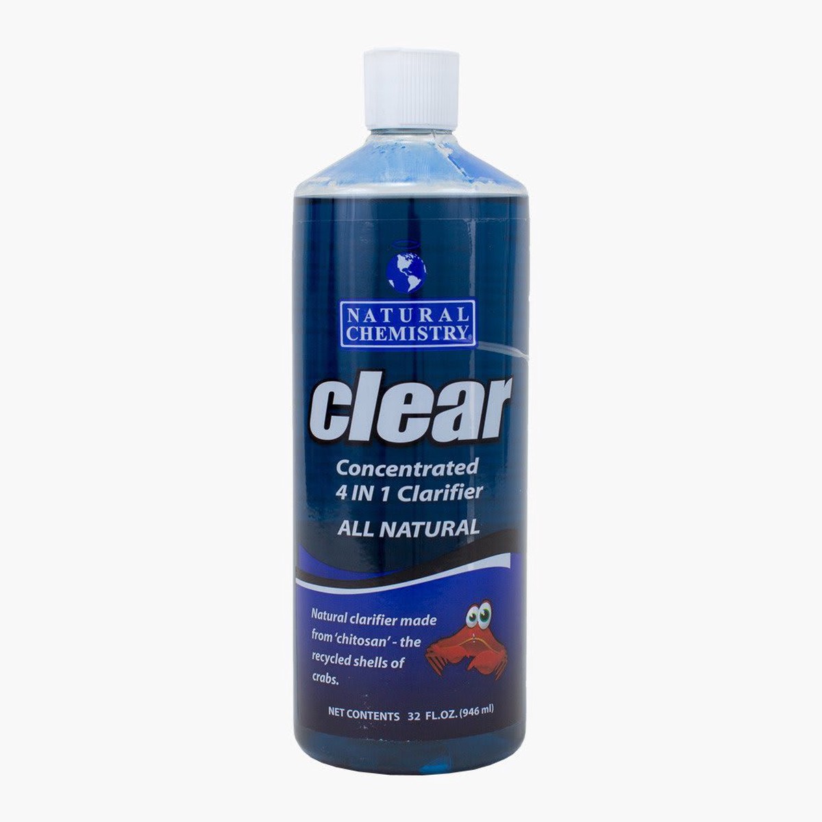 Natural Chemistry Clear, 1 qt, 12-Pack | 13555NCM