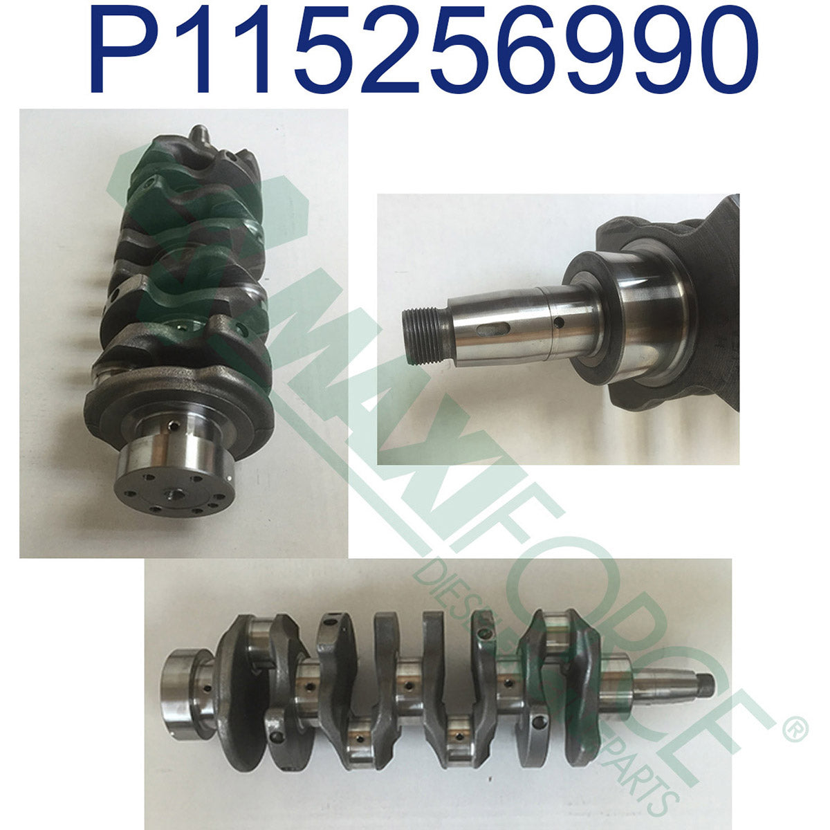 Maxiforce Crankshaft for Case & New Holland SBA115256751, Caterpillar, 308-1852