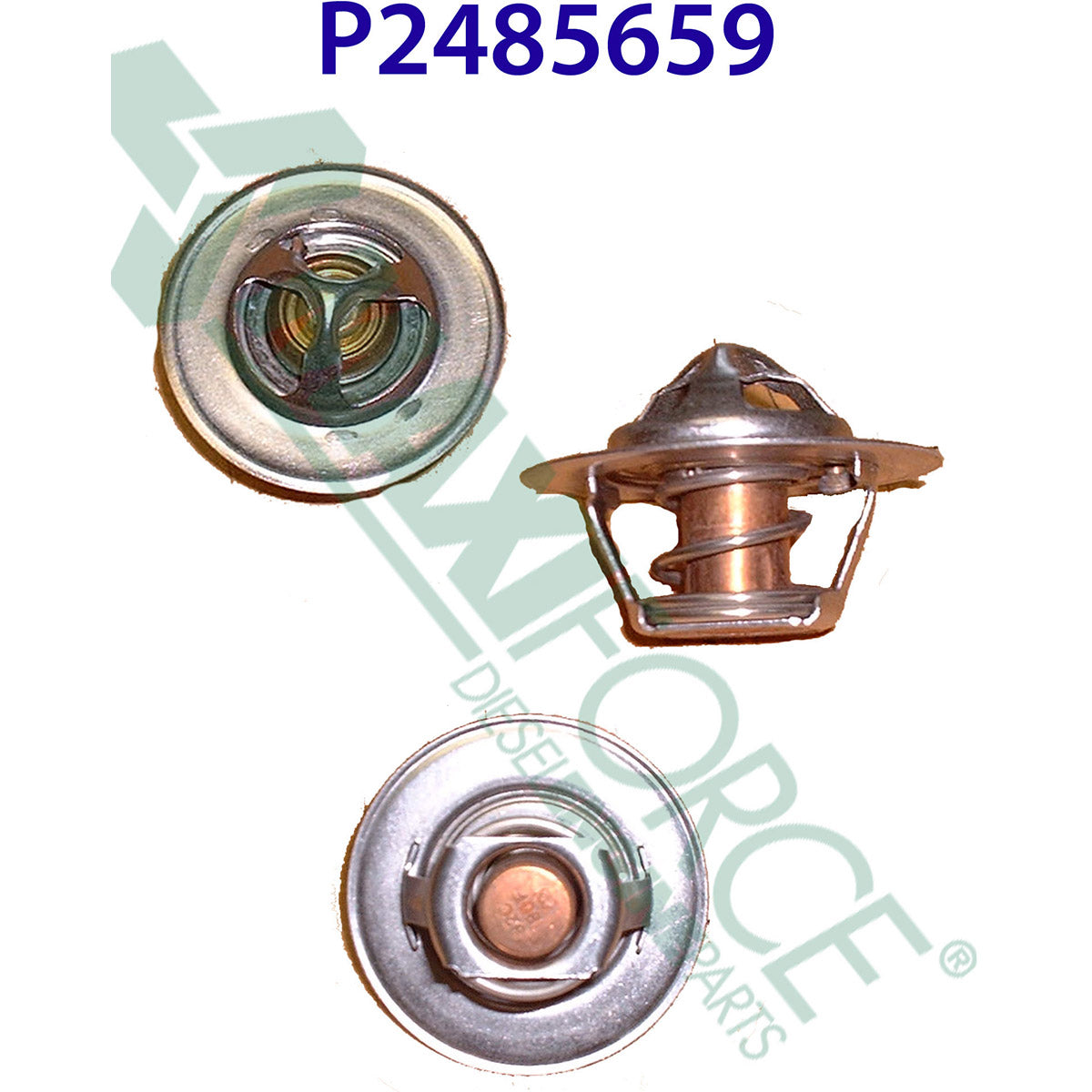 Maxiforce Thermostat, 180°, with o Jiggle Pin, 4.236/3.152 for Perkins 2485659
