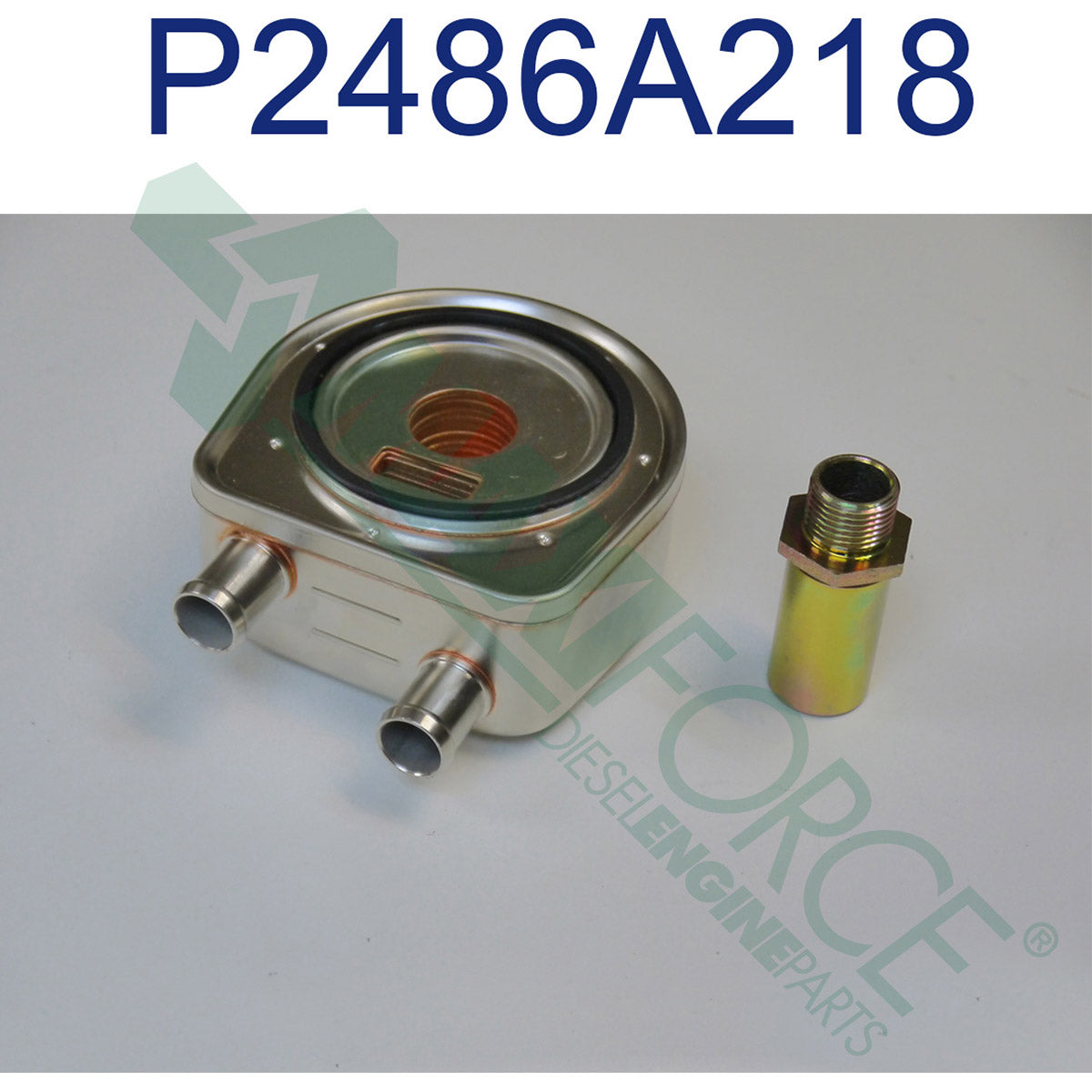 Maxiforce Cooler, Oil, Donut Type, 8 Plate, 4236/1004, 403A/404C for Perkins 2486A218